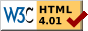 Validar HTML 4.01 Transitional