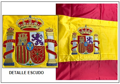 BANDERA ESPAÑA DESPACHO 150X100CM