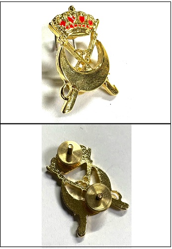 EMBLEMA METÁLICO TARBUCH REGULARES