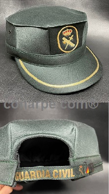 GORRA GUARDIA CIVIL PICOS VERDE